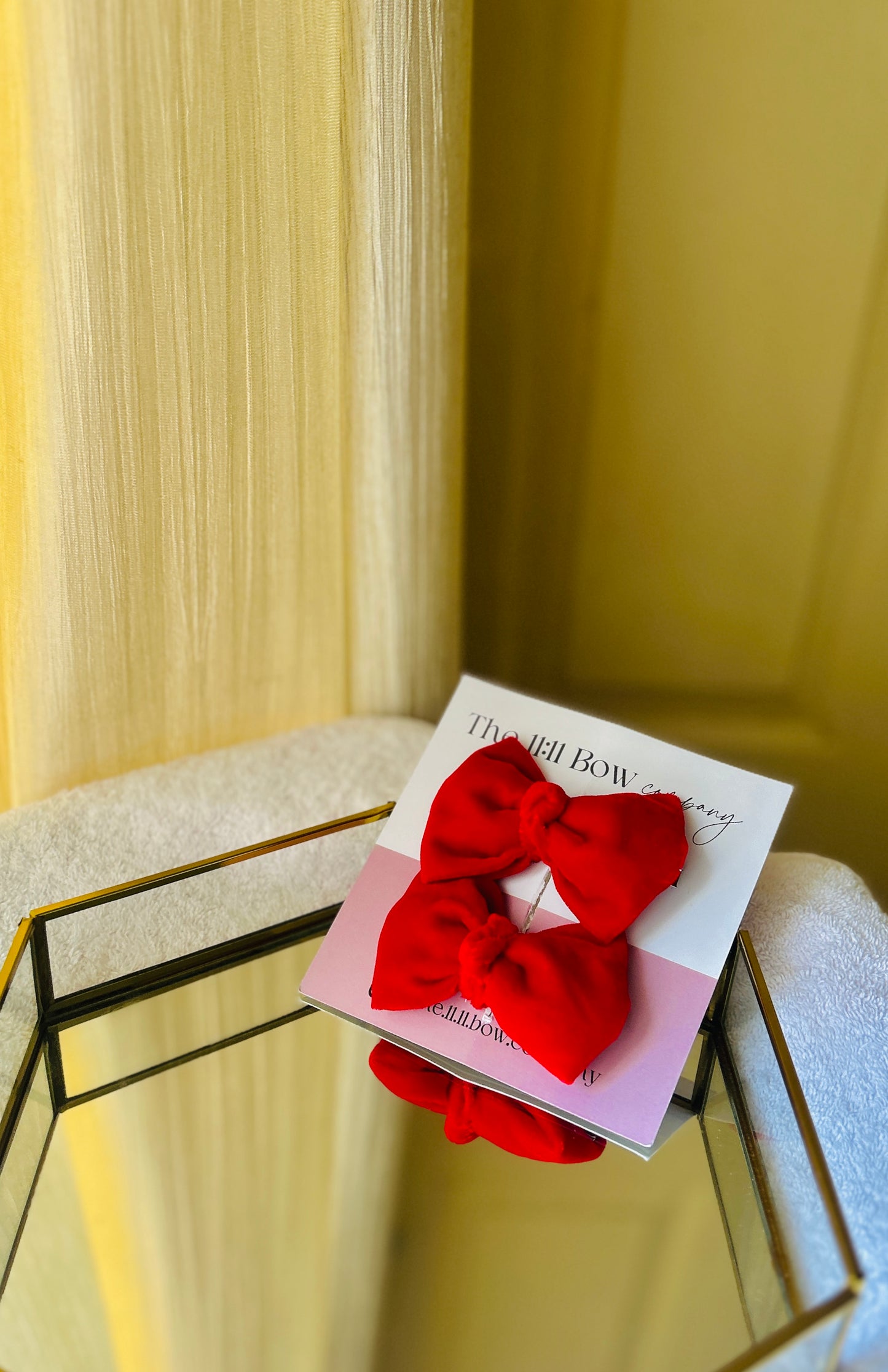 Christmas collections🎄- Red Velvet bows.