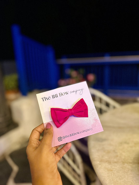 #A# Pink - Double bow hair accessory 🎀.